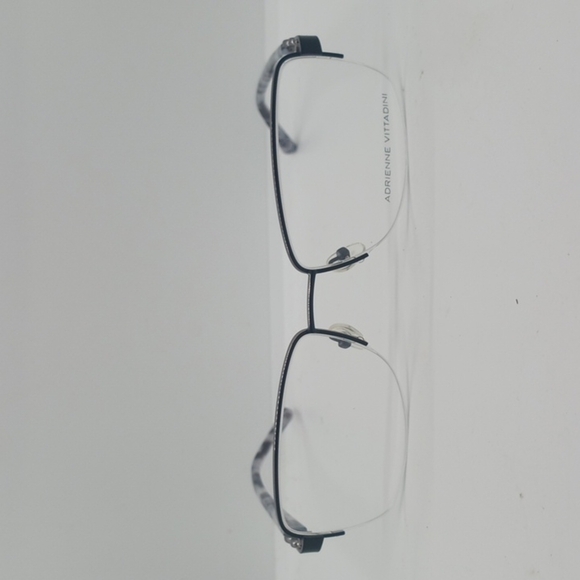 NWT WOMEN'S ADRIENNE VITTADINI EYEGLASS FRAMES 1184 MATTE BLACK